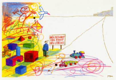 Der Ernst des Lebens.